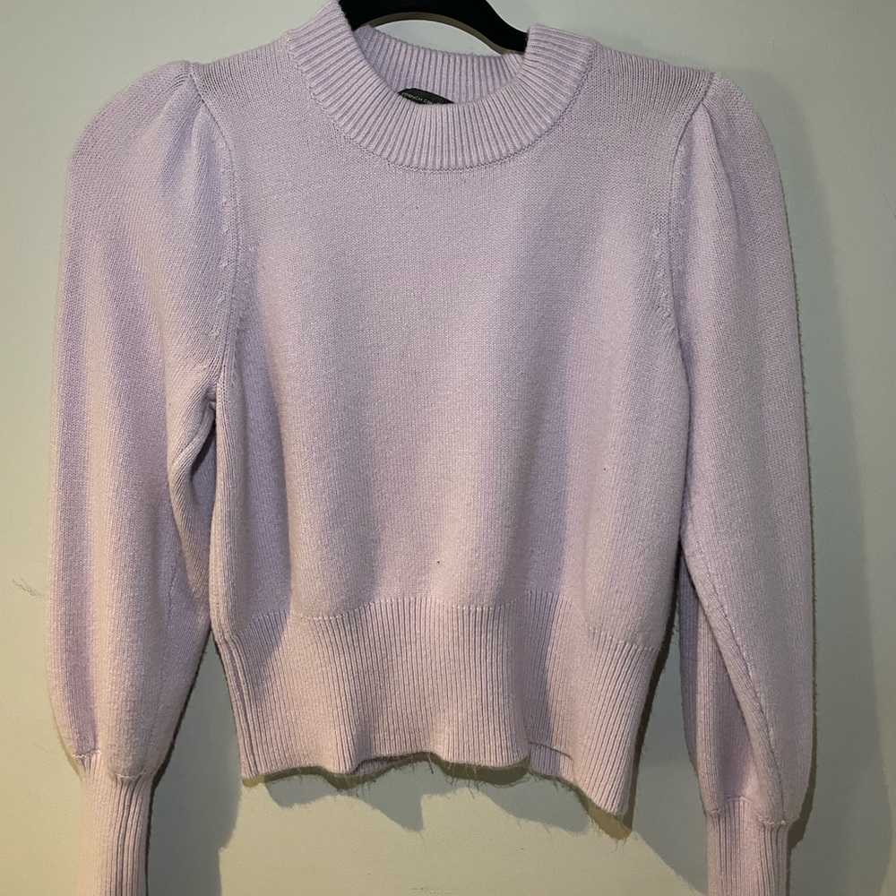French Connection puff sleeve sweater